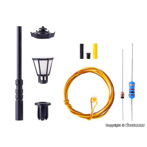 Viessmann 6720 - H0 Bausatz Parklaterne, LED