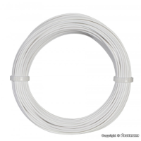 Viessmann 6862 - Kabelring, 0,14mm, weiß, 10 m