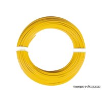 Viessmann 6864 - Kabelring, 0,14 mm², gelb,10m