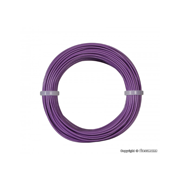 Viessmann 6867 - Kabelring, 0,14 mm², lila,10m