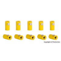 Viessmann 6879 - Muffen gelb, 10 Stueck