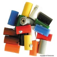 Viessmann 6883 - Muffen blau, 10 Stueck