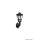 Viessmann 7178 - Z Nost. Wandlaterne, LED gelb