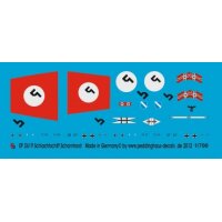 Peddinghaus 2619 markings for the Battleship Scharnhorst...