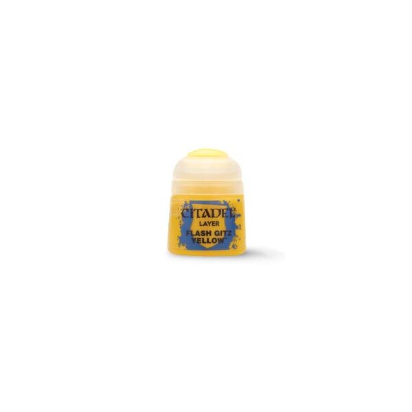 Citadel Layer Paint -  (22-02) FLASH GITZ YELLOW
