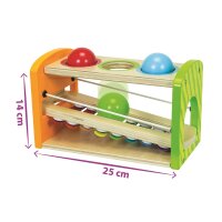 Eichhorn 100002233 Color, Xylophon Klopfbank