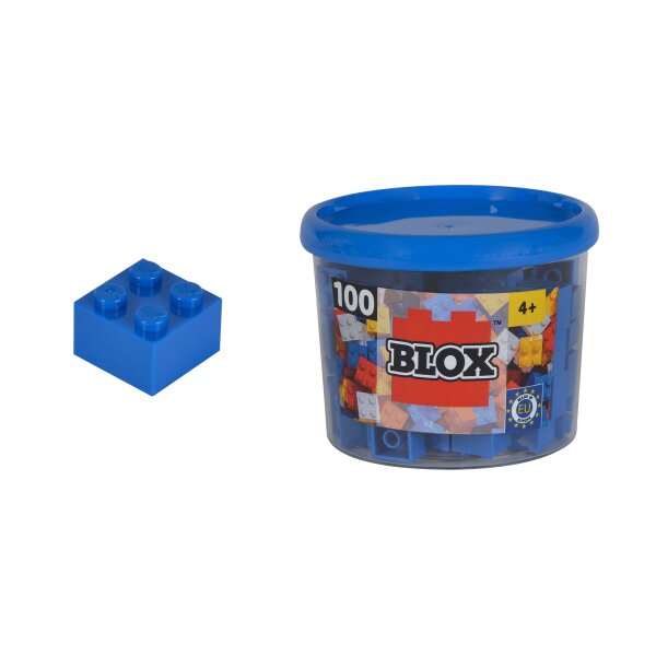 Androni 104114112 Blox 100 blaue 4er Steine in Dose