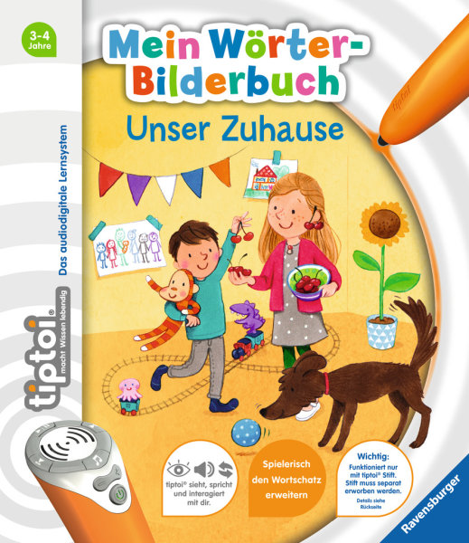 Ravensburger 00674 Mein Wörter-Bilderbuch Unser Zuhause