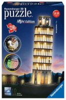Ravensburger 3D Puzzle-Bauwerke - 12515 Pisaturm bei Nacht