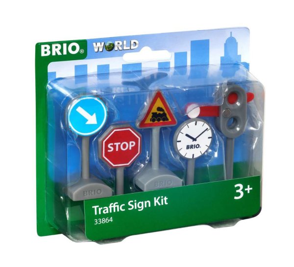 BRIO 33864 Verkehrszeichen-Set