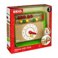 BRIO 30447  Lernuhr mit Zählrahmen