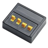 ROCO (10524) Schalter 4 fach Ein/Ein