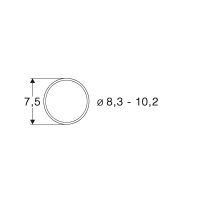 ROCO (40068) Haftrings.10Stk.8,3 bis 10,2mm