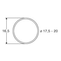 ROCO (40077) Haftrings.10Stk.17,5 bis 20mm