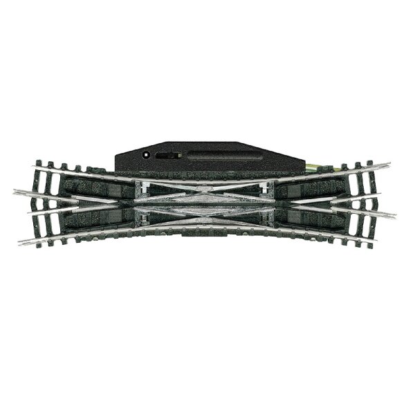 Minitrix Doppelkreuzungsweiche Radius 4
