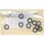 ROCO (85612 )Haftringe D8/D5 x 0,5 - 10 Stk.