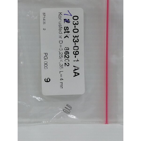 ROCO (86202 )Konusfeder 3,25/4,35 x 4 mm