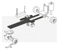 FALLER (163703) Car System Chassis-Kit Bus, LKW