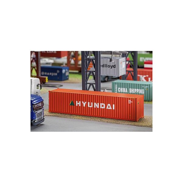 FALLER (180849) 40 Hi-Cube Container HYUNDAI
