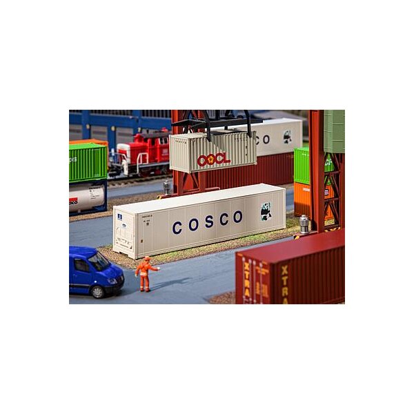 FALLER (180851) 40 Hi-Cube Kühlcontainer COSCO