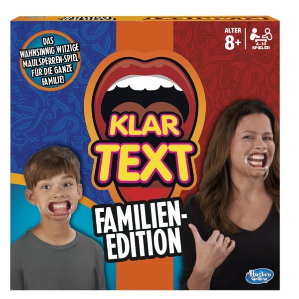 Asmodee HASD0003 Klartext Familien-Edition