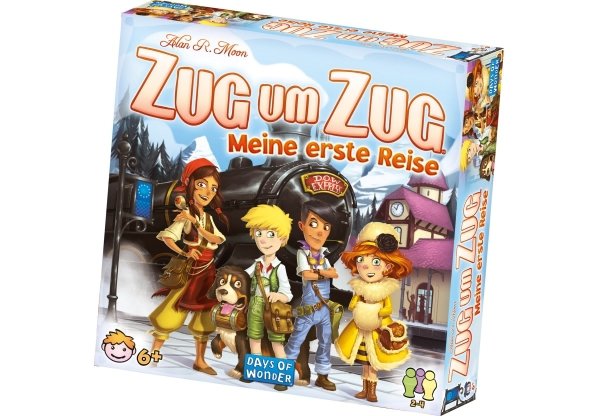 Asmodee DOW0006 Zug um Zug: Meine erste Reise