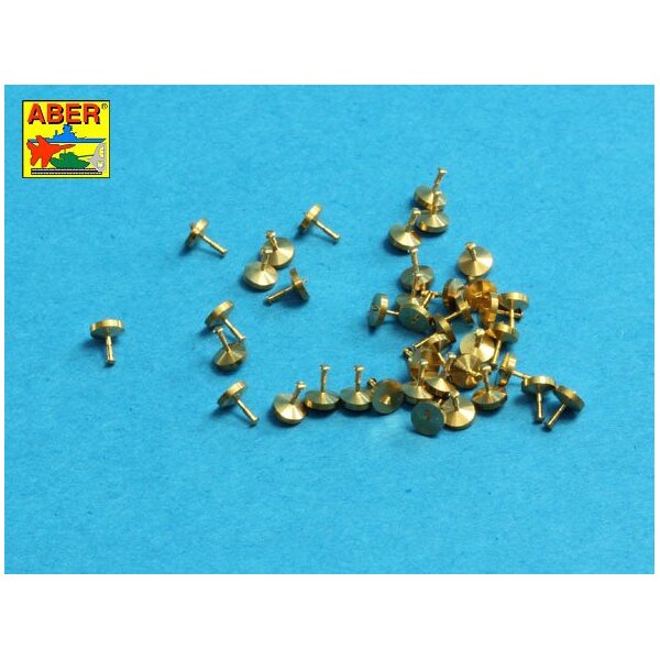 ABER 16106 Turned rivets 0,9 x1,3 x 0,5mm 40 pcs.