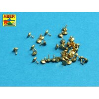 ABER 16106 Turned rivets 0,9 x1,3 x 0,5mm 40 pcs.