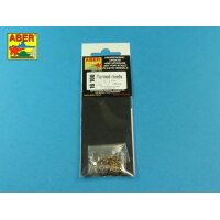ABER 16106 Turned rivets 0,9 x1,3 x 0,5mm 40 pcs.
