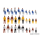 KIBRI 38110 - H0 Deko-Set Figuren Erwachs.