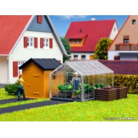 KIBRI 38144 - H0 Garten- und Gewächshaus