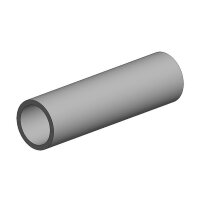 Alurohr, 100 cm lang, Wand 0,45 mm, 4mm Durchm. 1st.