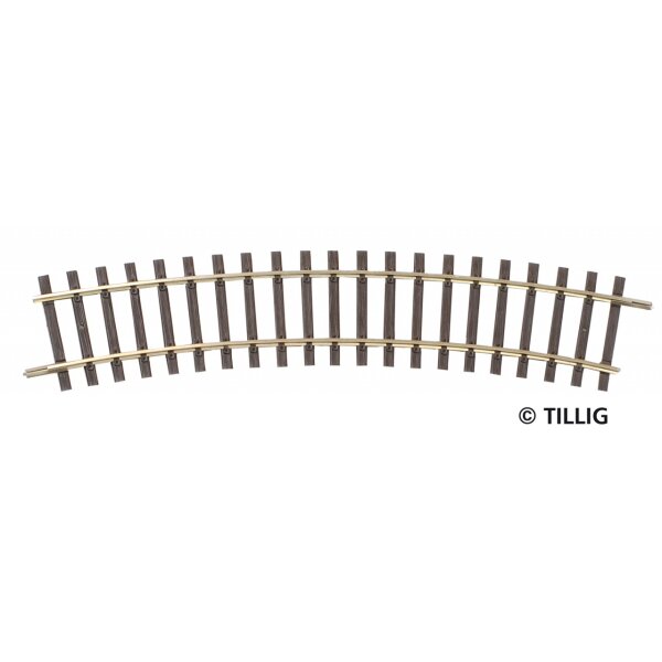 TILLIG (82119) Gleisstück geb. R1 R380 2