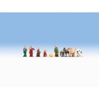 NOCH ( 65620 ) Themen-Set “Weihnachtskrippe” H0