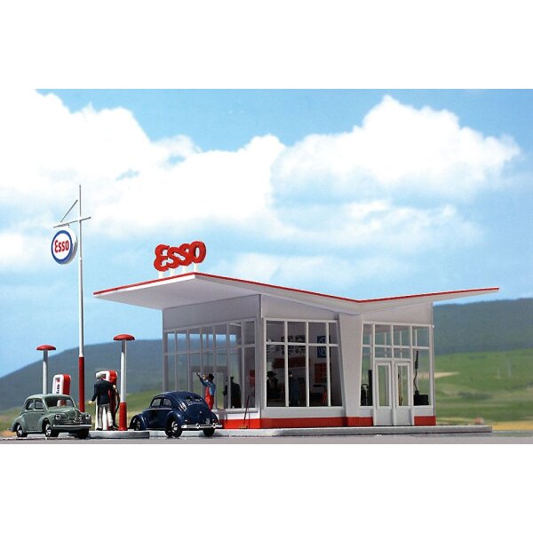 Busch 1005 Tankstelle H0