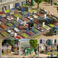 Busch 1090 Friedhof Ausgestaltung H0