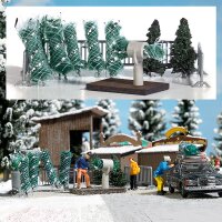 Busch 1182 Weihnachtsbaumverkauf H0