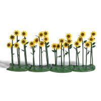 Busch 1240 - 24 Sonnenblumen H0