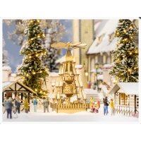 NOCH ( 14395 ) Weihnachtsmarkt-Pyramide H0