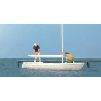 Preiser 10680 - Segler beim Abtakeln. Segelbot