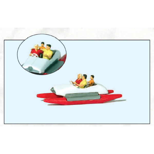 Preiser (10683) Familie im Tretboot