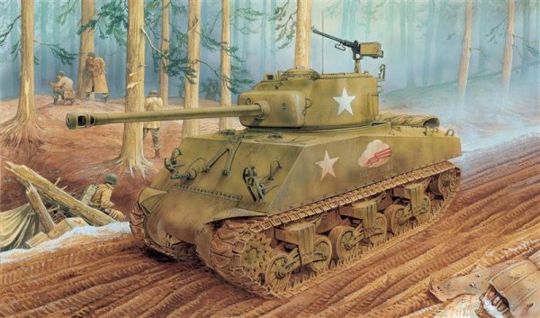 DRAGON 500777567 1:72 M4A3(76)W VVSS Sherman