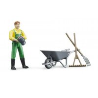 Bruder 62610 Figurenset Landwirt mit Zubehör