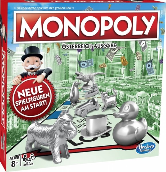 Hasbro (C1009156) Monopoly Classic österreichische Version
