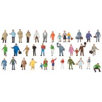 FALLER (155358) Ergänzungs-Set mit 36 Figuren