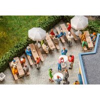 FALLER (180963) 5 Biertischgarnituren