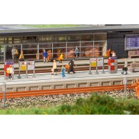 FALLER (222111) Moderner Bahnsteig mit Zubehö