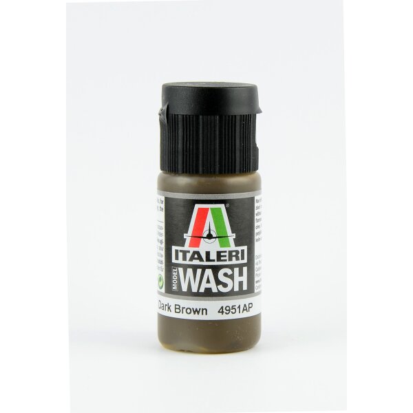 ITALERI 510004951 IT Dunkelbraun Acryl Model Wash