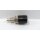 Bananenbuchse mit Gewinde schwarz 4 mm, mit 2 Muttern WE 1095 B