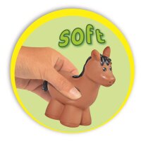 Simba 104324233 Soft Farmtiere, 6-sort.